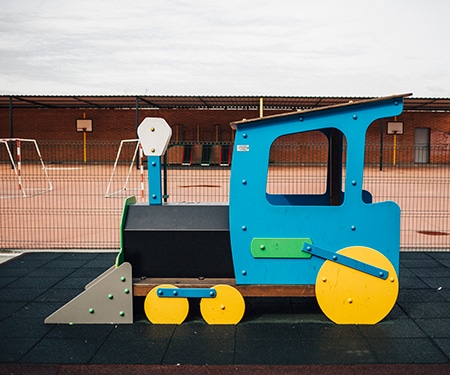 Instalaciones de la escuela Infantil y guardería en Las Rozas