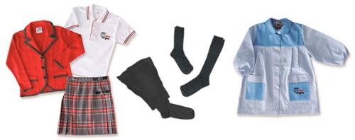 Uniformes niñas segundo ciclo