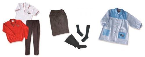 Uniformes niños segundo ciclo